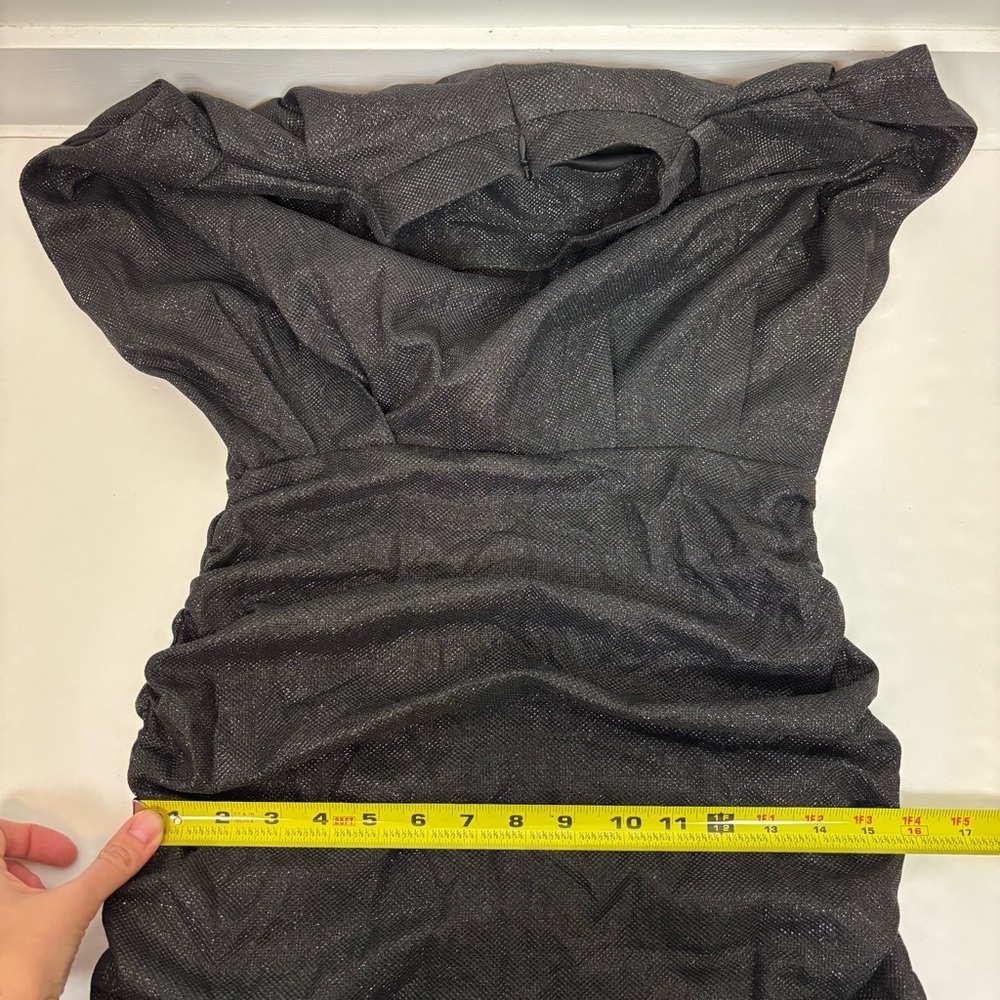 Line & Dot Laura Sparkley Dress in Black Size M - Picture 15 of 16